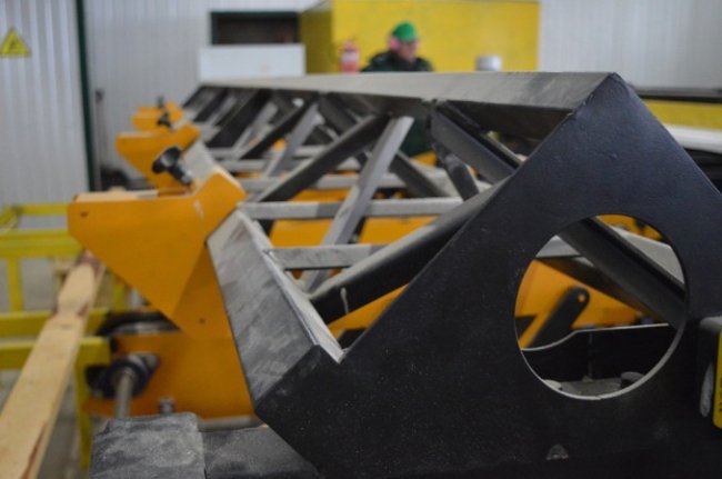 Волинський лісгосп запустив нову сучасну лінію з переробки деревини. ФОТО