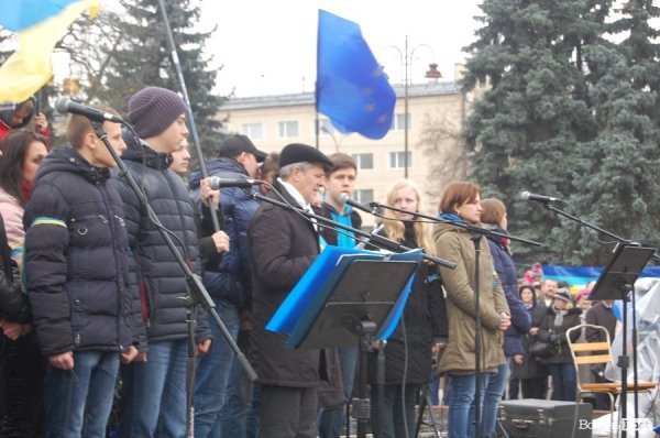 У Луцьку відбувся Євромітинг. ФОТО