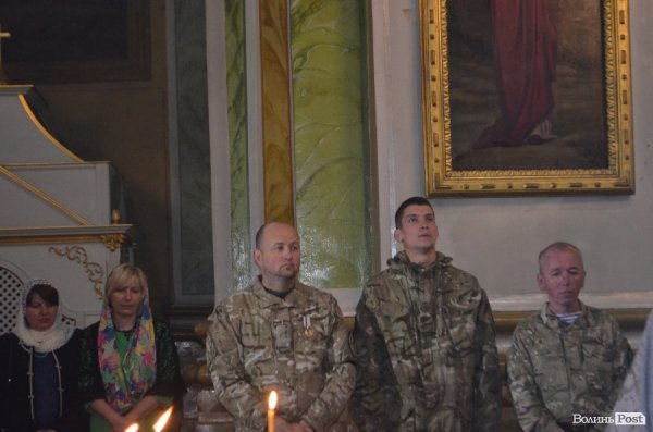 У Луцьку пройшла панахида за загиблими під час АТО. ФОТО