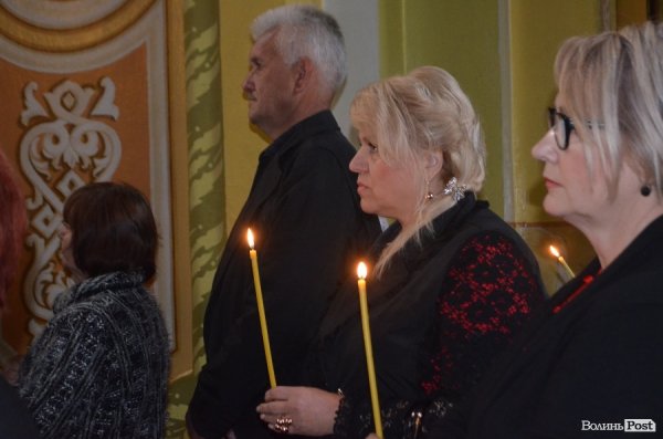 У Луцьку пройшла панахида за загиблими під час АТО. ФОТО