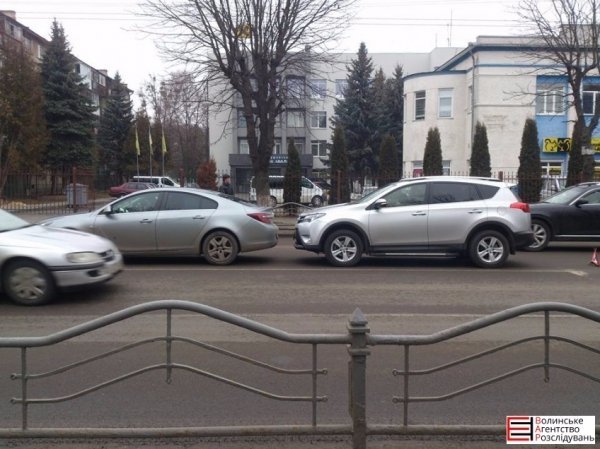 У Луцьку ДТП на проспекті Перемоги. ФОТО