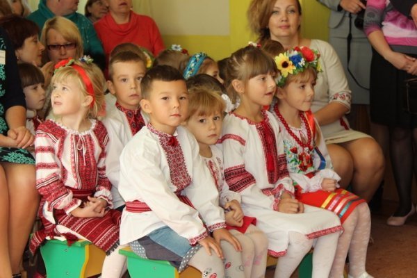 Вихованців луцького садочка №7 посвятили в козачата. ФОТО