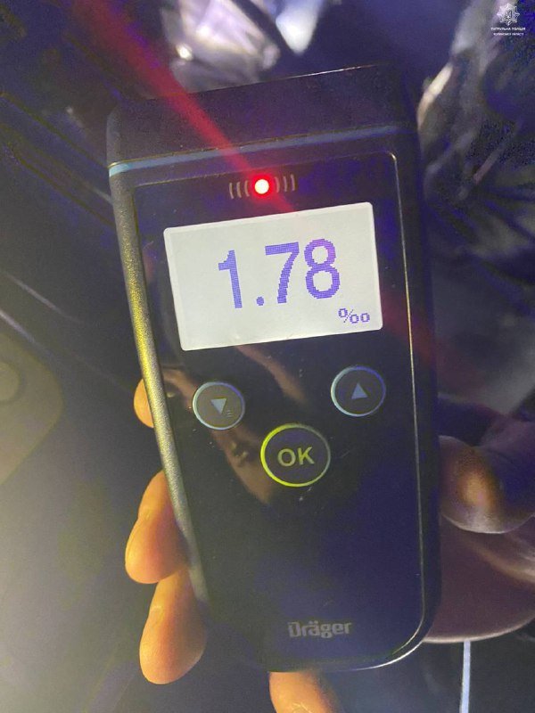 У Луцьку нетверезий водій з’їхав у кювет