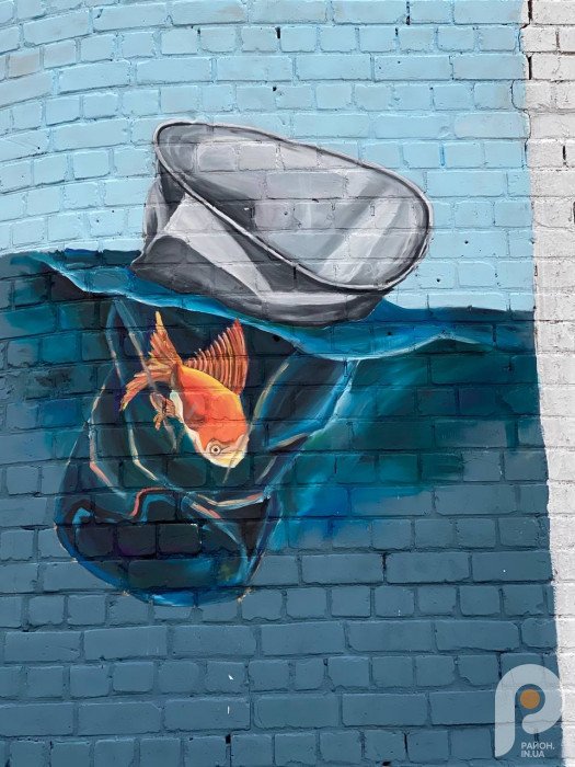 У громаді на Волині з'явився екологічний мурал. ФОТО