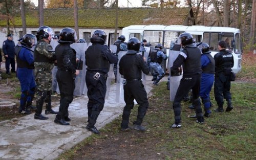 Міліцейські навчання на Волині. ФОТО