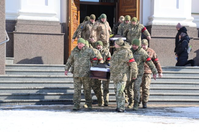 У Луцьку попрощалися з воїнами, які загинули, захищаючи Україну - Петром Берлінцем та Сергієм Терещенком