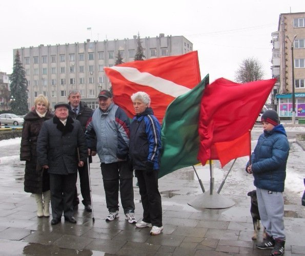 Вулицями Ковеля пройшов легендарний марафонець. ФОТО