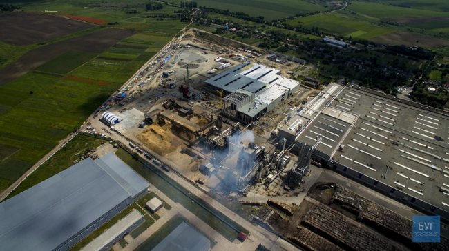 Показали розбудову заводу на Волині з висоти пташиного польоту. ВІДЕО