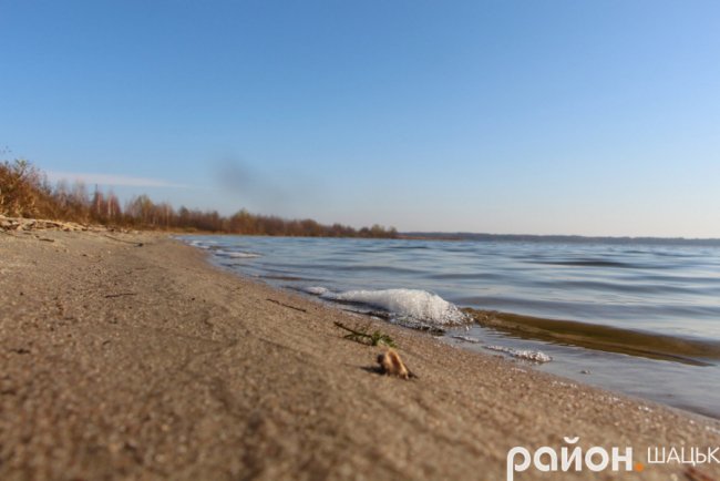 Сонячна осінь на волинському озері. ФОТО