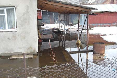 На Волині «поплив» райцентр. ФОТО