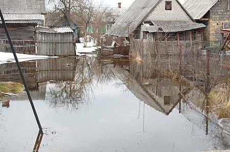На Волині «поплив» райцентр. ФОТО