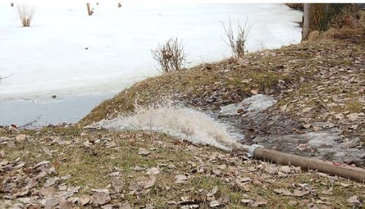 На Волині «поплив» райцентр. ФОТО