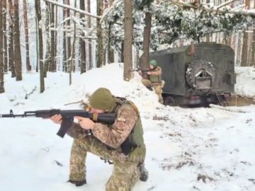 ЗСУ провели навчання на кордоні з Білоруссю