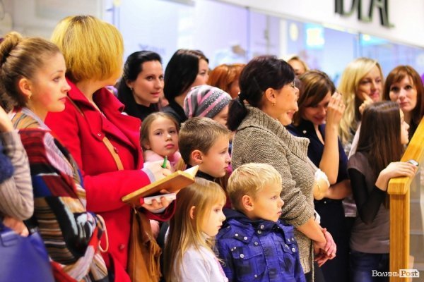 Модний показ у Луцьку. ФОТО*