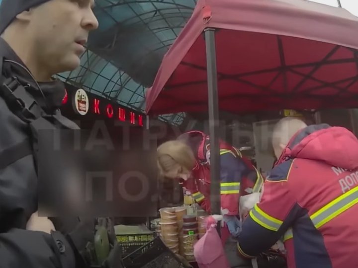 На ринку у Луцьку чоловік влаштував стрілянину. ВІДЕО