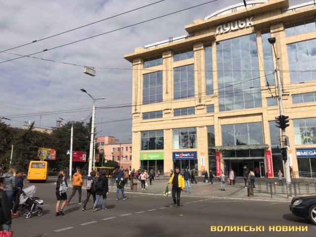 У центрі Луцька не працюють три світлофори. ФОТО