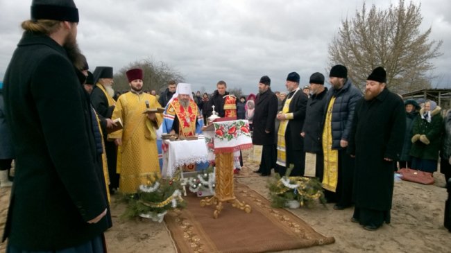 У селі на Волині освятили місце для побудови нового храму. ФОТО