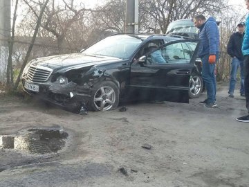 У Луцьку - аварія на перехресті
