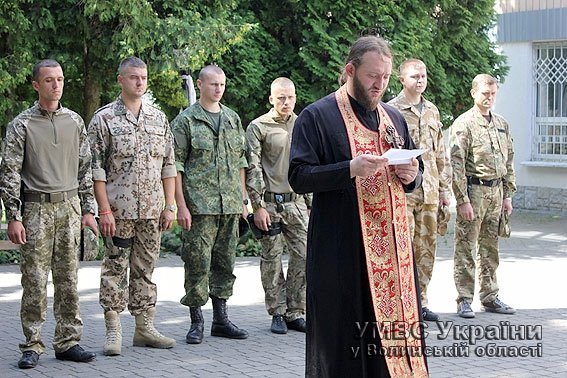 Волинських правоохоронців відправили в АТО. ФОТО 