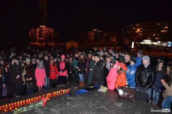 У Луцьку прощалися з Кузьмою Скрябіним. ФОТО