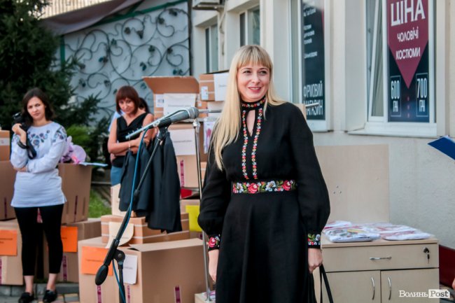 Діти загиблих воїнів отримали вишивані подарунки. ФОТО