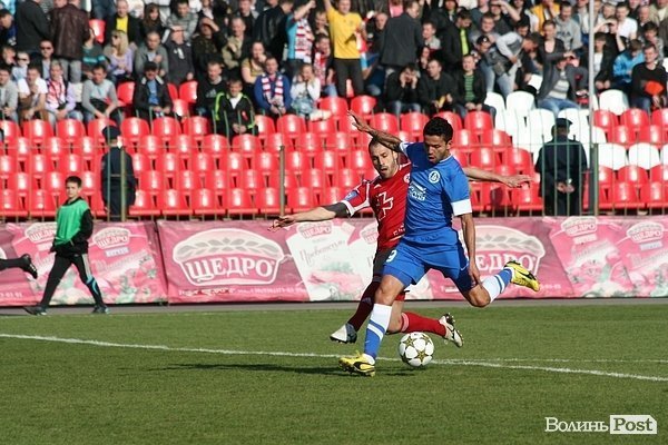 Як «Волинь» програвала «Дніпру». ФОТО