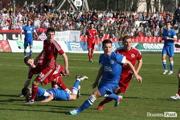 Як «Волинь» програвала «Дніпру». ФОТО