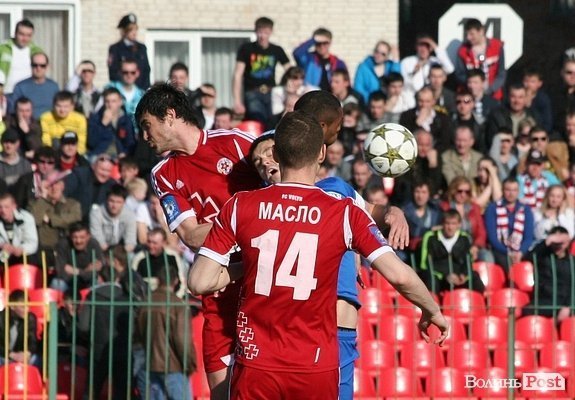 Як «Волинь» програвала «Дніпру». ФОТО