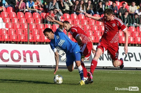 Як «Волинь» програвала «Дніпру». ФОТО