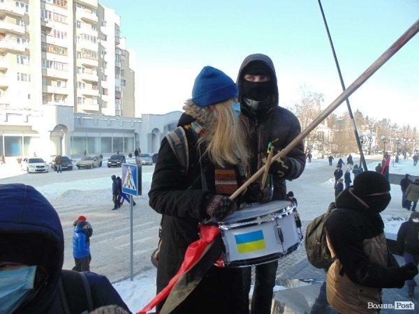 Волинська ОДА: штурм, який не відбувся. ФОТОРЕПОРТАЖ