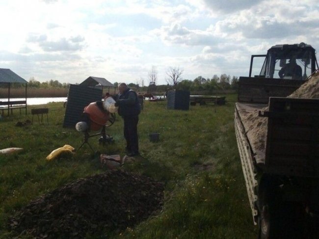 У селі на Волині люди самотужки облаштували зону відпочинку.  ФОТО