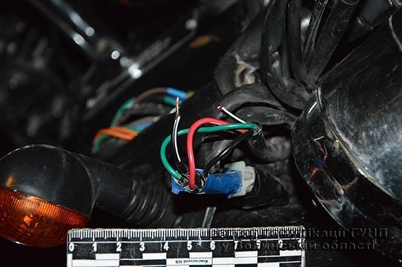 На Волині викрали мотоцикл вартістю 9,5 тисяч гривень. ФОТО