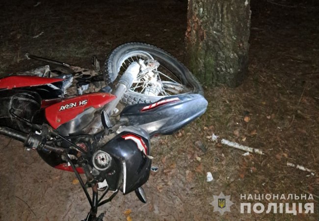 У Луцькому районі - ДТП з мотоциклістами: троє осіб травмовані