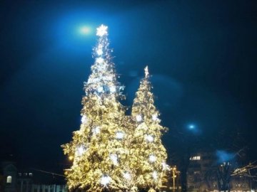 Урочисте засвічення головної новорічної ялинки Луцька буде онлайн