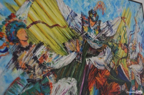 Коли полотна танцюють: у Луцьку відкрили виставку картин «в чотири руки». ФОТО