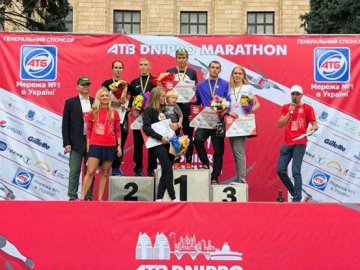 Волиняни тріумфували на марафоні у Дніпрі