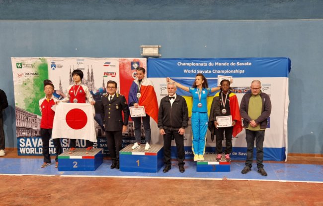 Лучанка Анастасія Коновальчук здобула «бронзу» на ЧС з французького боксу. ФОТО