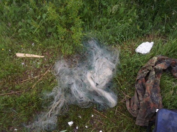 На Волині браконьєр намагався втекти від рибоохоронного патруля. ФОТО