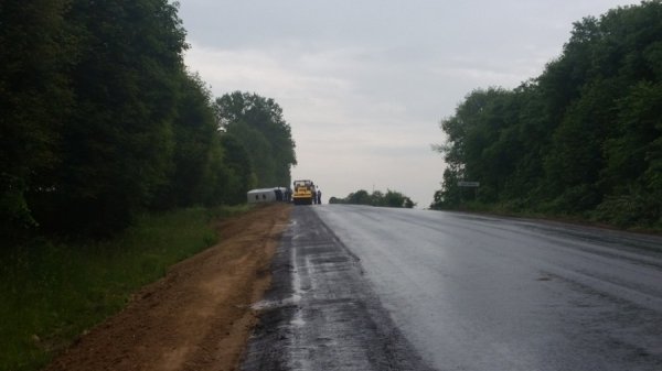На Волині перекинувся мікроавтобус з людьми. ФОТО