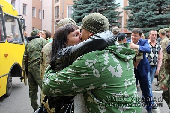У Луцьку відбулась ротація оперативників в зону АТО. ФОТО