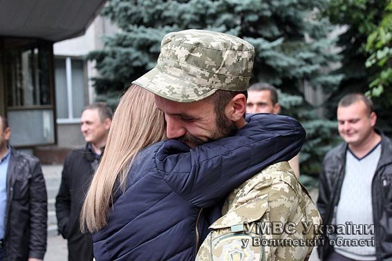 У Луцьку відбулась ротація оперативників в зону АТО. ФОТО