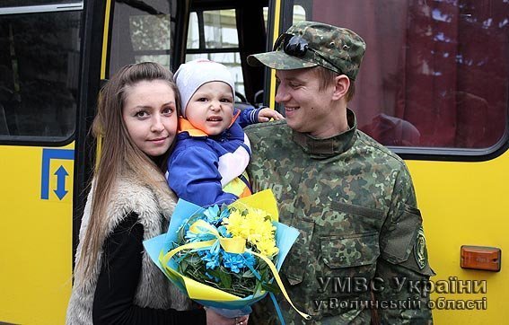 У Луцьку відбулась ротація оперативників в зону АТО. ФОТО