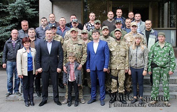 У Луцьку відбулась ротація оперативників в зону АТО. ФОТО