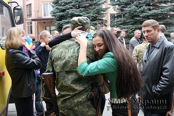 У Луцьку відбулась ротація оперативників в зону АТО. ФОТО