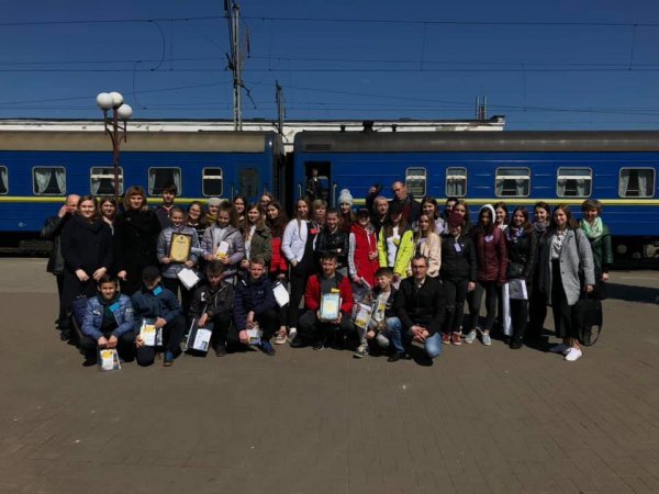 Залізничники влаштували тематичний квест для волинських школярів. ФОТО
