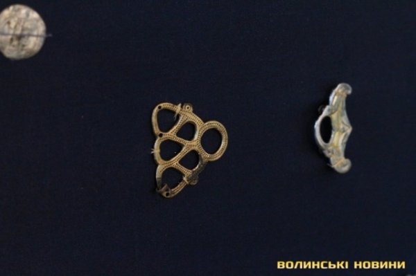 Показали срібний скарб, знайдений під Луцьком. ФОТО