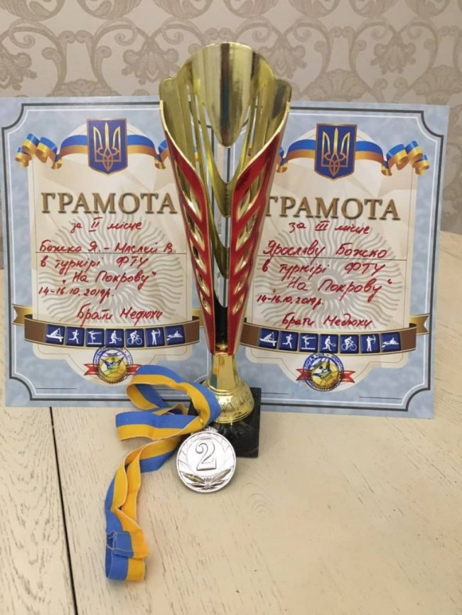 Волинський тенісист привіз нагороди з турніру