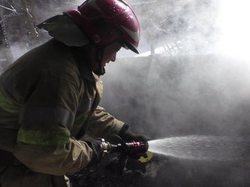 У селі на Волині – пожежа: горів сарай 