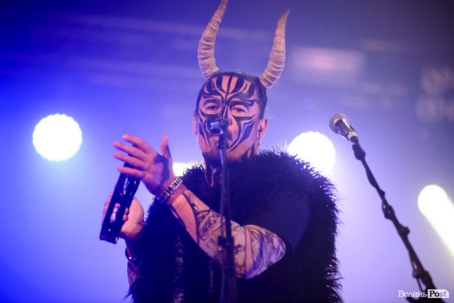 Гурт «Танок на Майдані Конґо» приїхав у Луцьк із вертепом. ФОТО