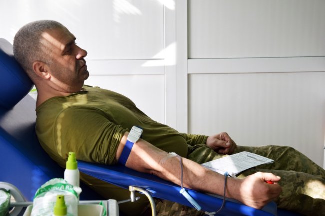 На Волині прикордонники вкотре стали донорами. ФОТО